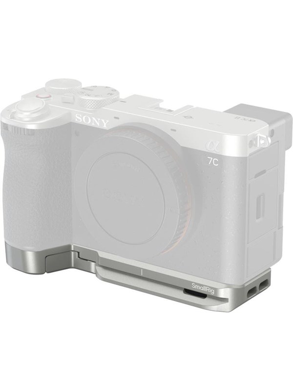 SmallRig 5482 Baseplate with Airtag Slot for Sony A7C II / A7CR Silver