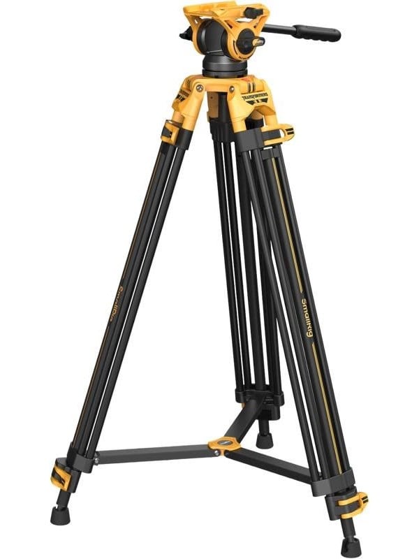 SmallRig 5523 Video Tripod with Heavy-Duty Fluid Head AD-01 (BumbleBee Edition?