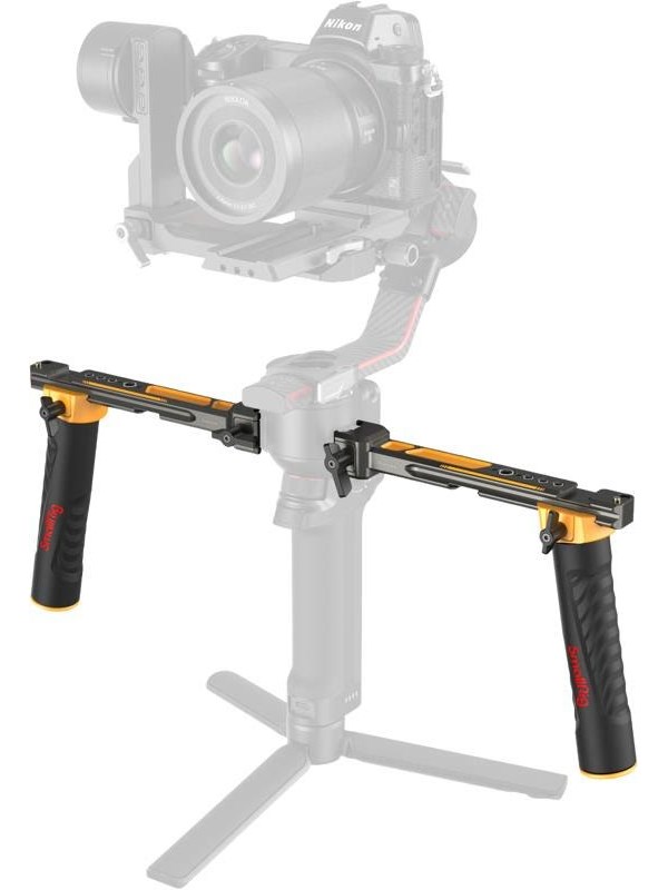 SmallRig 5526 Dual Handgrip for DJI RS 2 / RSC 2 / RS 3 / 3 Pro / RS 4 / 4 Pro?BumbleBee Edition)