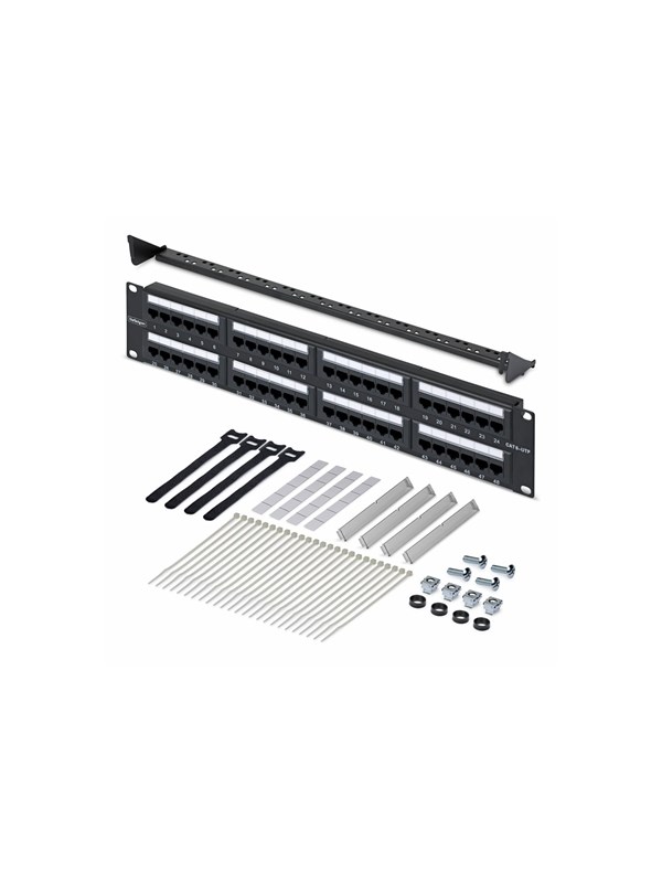 StarTech.com patch panel - 2U - 19" - 110 punch-down