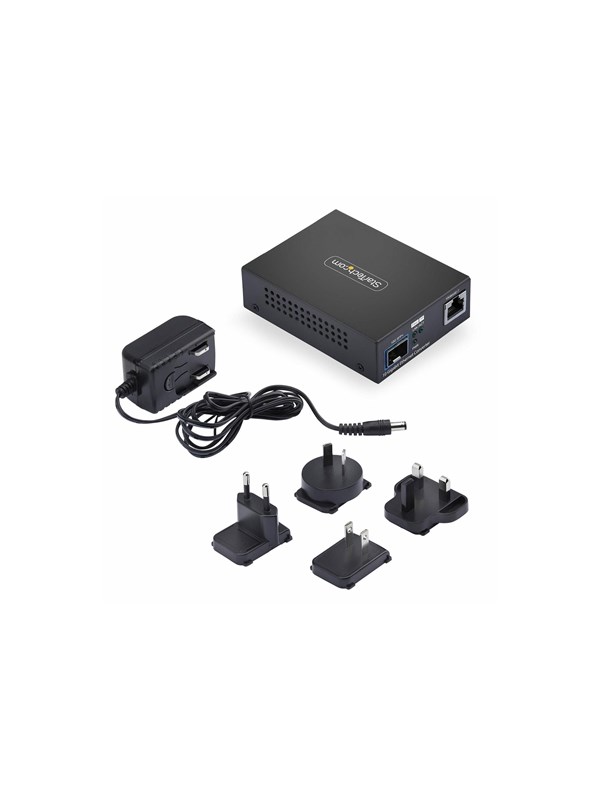 StarTech.com - fibre media converter - 10GbE - TAA Compliant