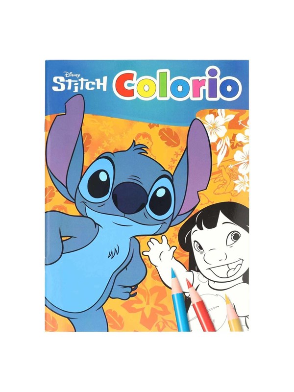 1 Colorio kleurboek Disney Lilo en Stitch - 32 pagina's - kleuren - kids - 1 kleurboek