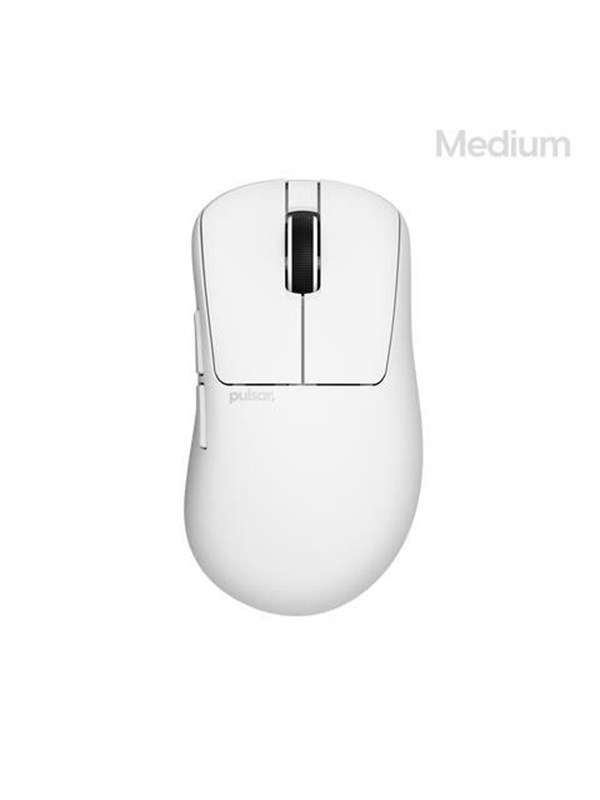Pulsar Xlite CRAZYLIGHT Medium Wireless (Uyuni White) - Gaming muis - Optisch - 5 knoppen - Wit