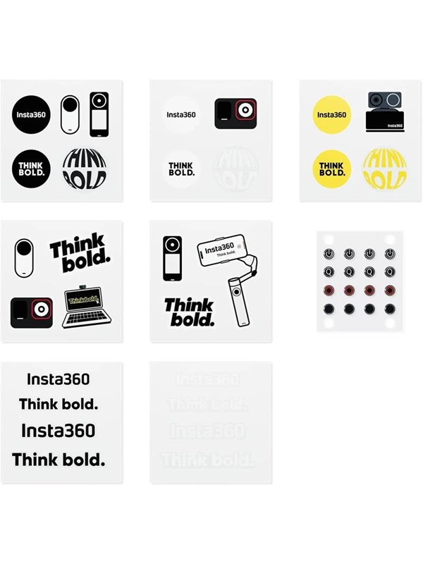 Insta360 Button Sticker Set