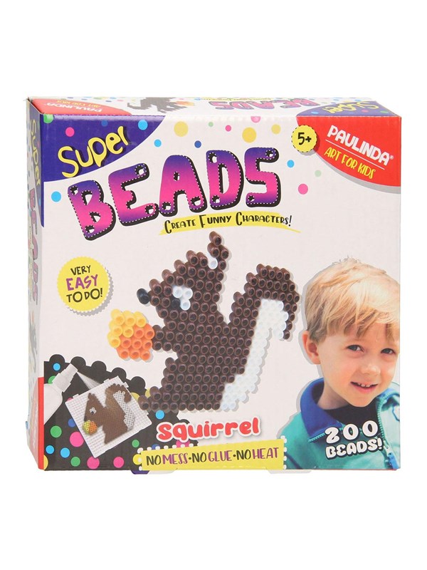 Paulinda water beads knutselset eekhoorn met eikeltje 200 stuks.