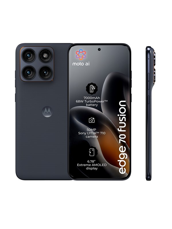 Motorola moto edge 70 fusion - 7000 mAh - 8/256GB - PANTONE Silhouette