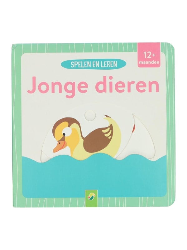 Sliding Book Play and Learn Young Animals (NL)