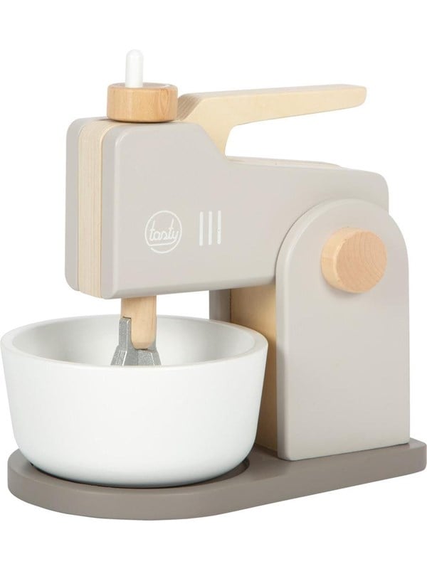 Small Foot - Wooden Mixer Playset Grey "Tasty"