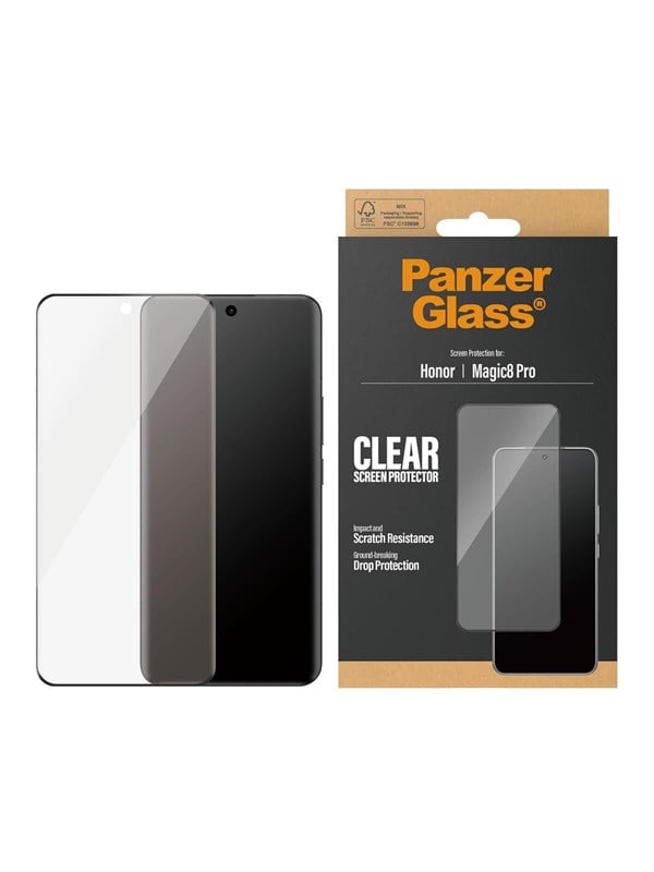 PanzerGlass Screen Protector Honor Magic8 Pro | Ultra-Wide Fit