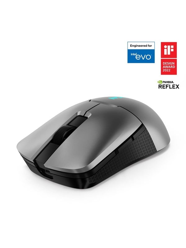 Lenovo Legion M600s Wireless Gaming Mouse - Muis - Optisch - 6 knoppen - Grijs