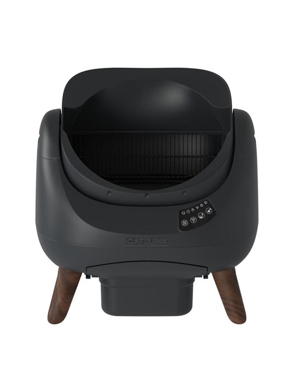 CATLINK Open X - Open Top Zelfreinigende Automatische Kattenbak Grijs
