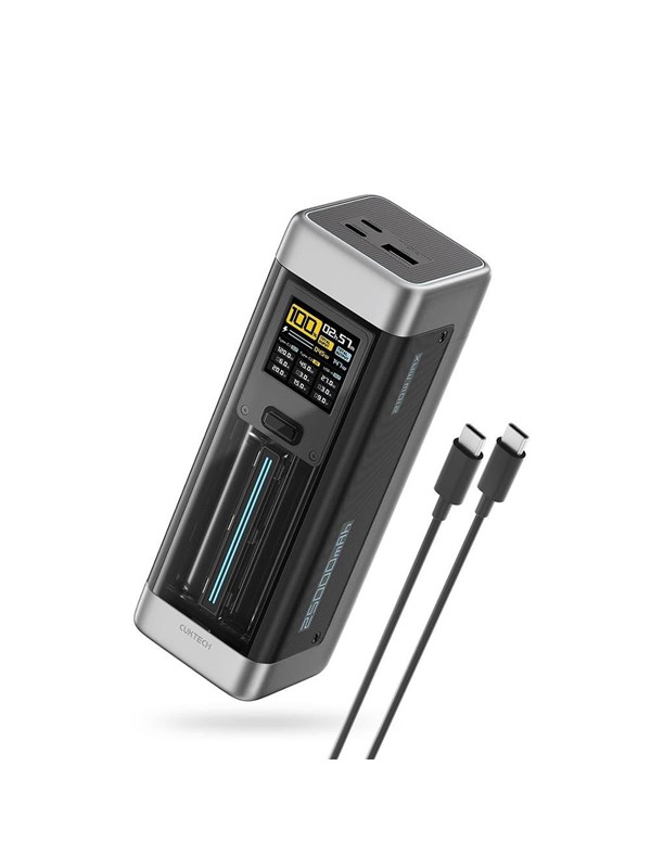 CUKTECH CUK00P23GLBK 210W 2 x USB-C 1 x USB-A - 25000 mAh