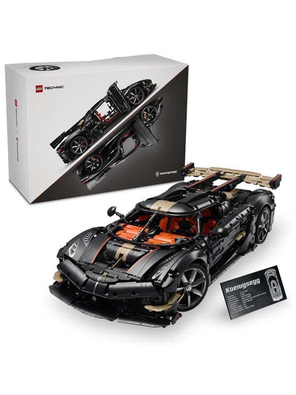 LEGO Technic 42232 Koenigsegg Sadair's Spear megacar