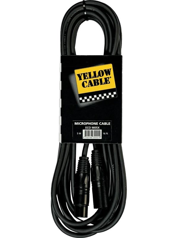 Yellow Cable M05X Microfoonkabel XLR 5 Meter