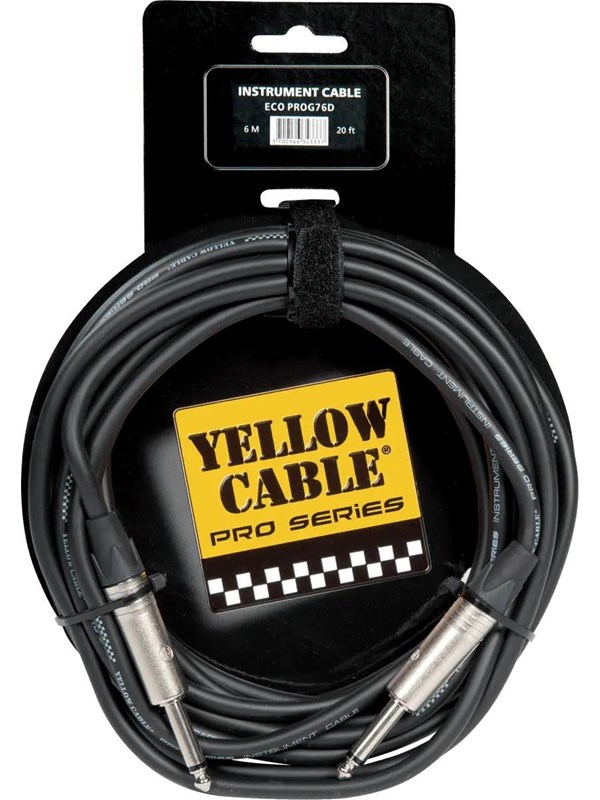 Yellow Cable PRO76D - Neutrik 1/4 jack/jack-kabel 6 meter