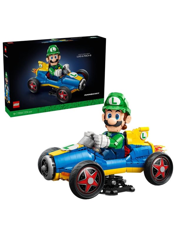 LEGO Super Mario 72050 Mario Kart: Luigi en Mach 8