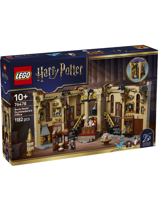 LEGO Harry Potter 76478 Boekensteun: Het kantoor van Perkamentus