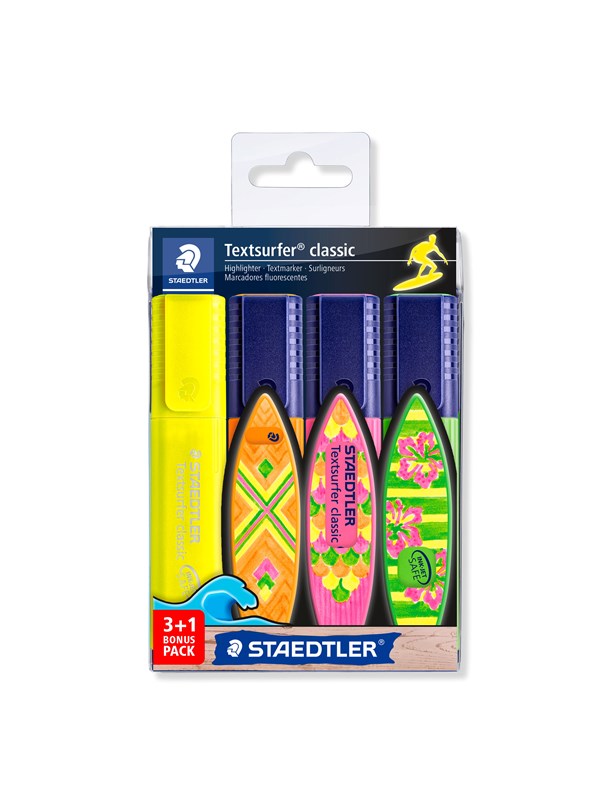 Staedtler Highlighter Textsurfer promo 3+1