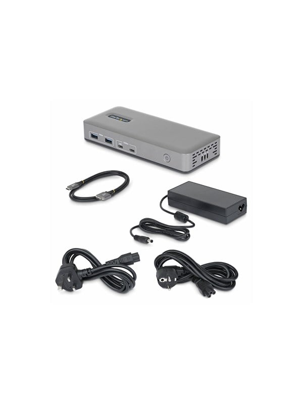 StarTech.com - docking station - USB-C 3.2 Gen 2 - 2 x DP - 1GbE