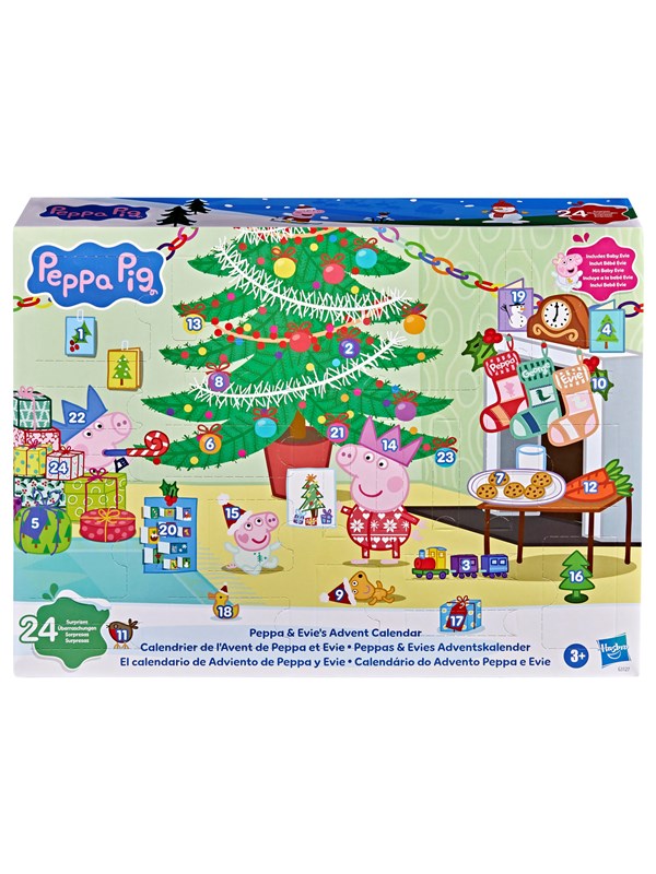 Hasbro Peppa Pig Peppa & Evie's Adventskalender - 24dlg.