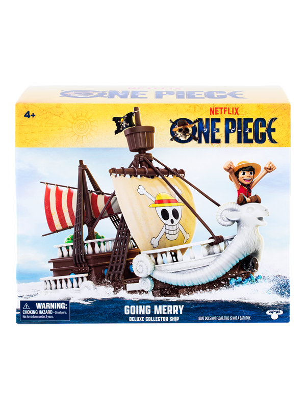 One Piece - Going Merry Deluxe Collector Schip - Incl. Luffy speelfiguur