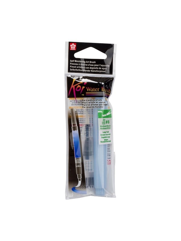 Sakura Koi Water Brush | Flat, Maat M, lang reservoir