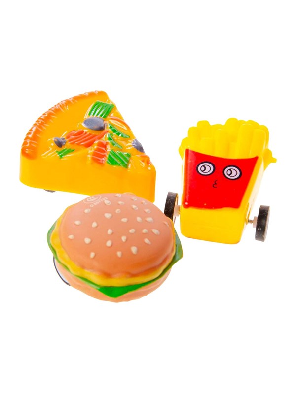 Duckiez pull back fast food - 1 stuk