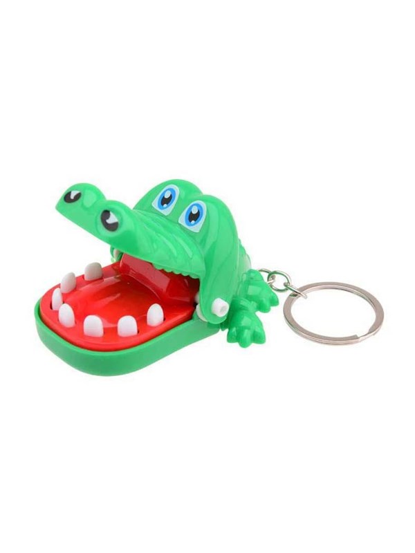 Johntoy Keychain Biting Crocodile