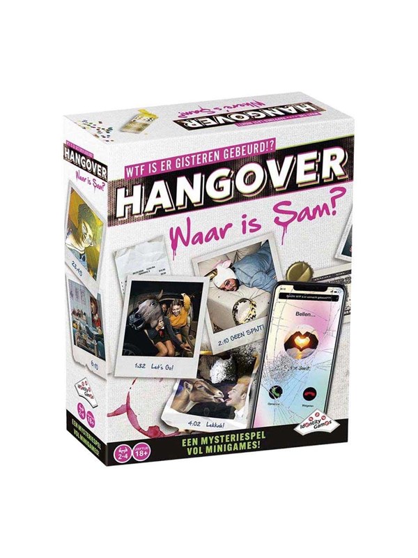 Hangover: Waar is Sam? - Coöperatief mysteriespel - Vind jullie vriend terug!