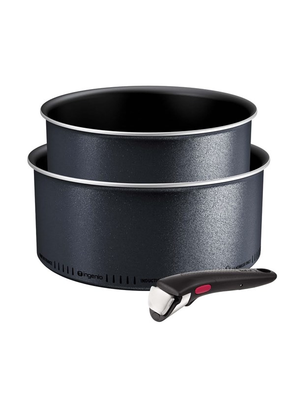 Tefal Ingenio So Light 3 pcs set Saucepans 18/20cm