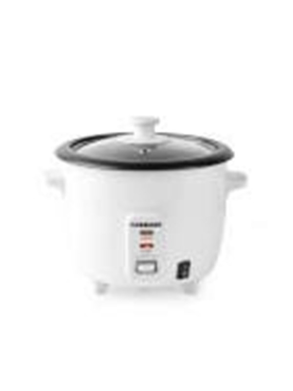 Melissa 16280022 - Rijstkoker - 0,6 l - Antiaanbaklaag - Uitneembare binnenpan - 300 W - Automatische uitschakeling