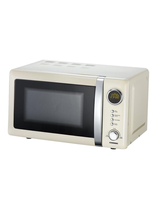 Melissa Vrijstaande Solo-Magnetron - 20 liter - 700W - Retro - 16330108 - Crème Wit