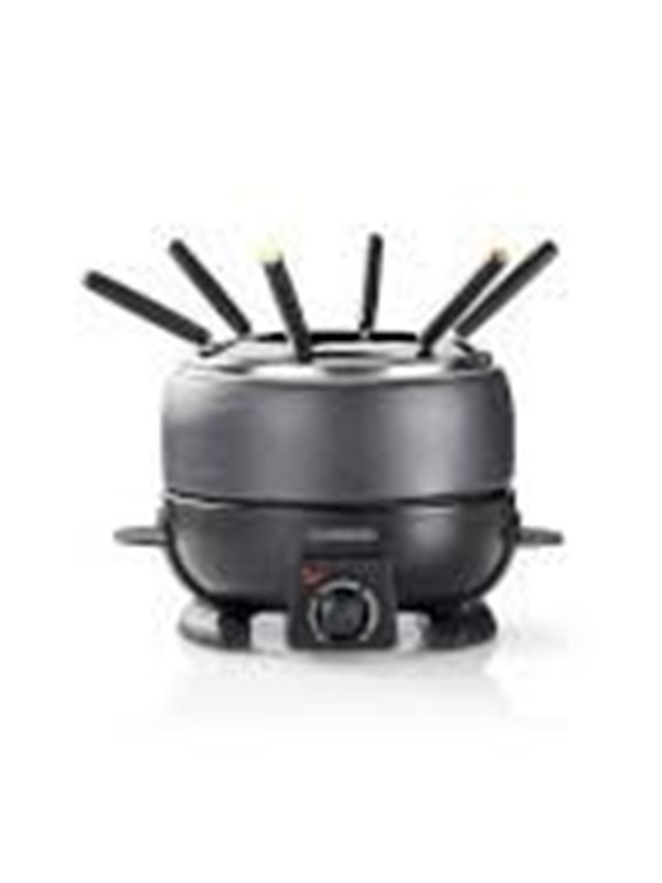 Melissa Elektrische Fondueset - 6 personen - 800W - 2.3L - Incl. 6 vorkjes - 16310236 - Fondueset