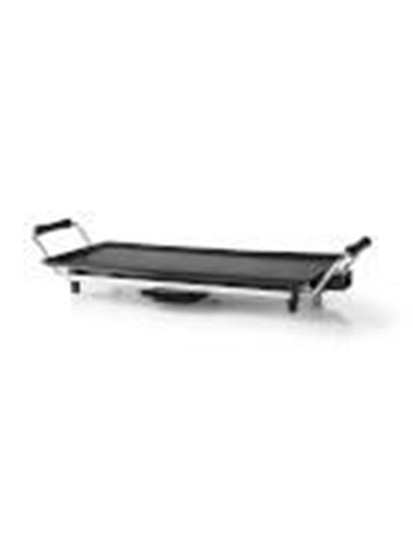 Melissa Grillplaat - Teppanyaki Bakplaat XL 47.5x26.5 cm - 2000W - Regelbare thermostaat - 4-6 personen - 16300029 - Zwart