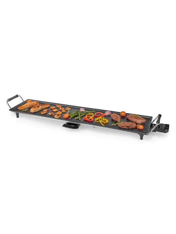 Melissa 16300030 - Teppanyaki Tafelgrill - 90 x 23 cm Bakoppervlak - 5 Warmtestanden