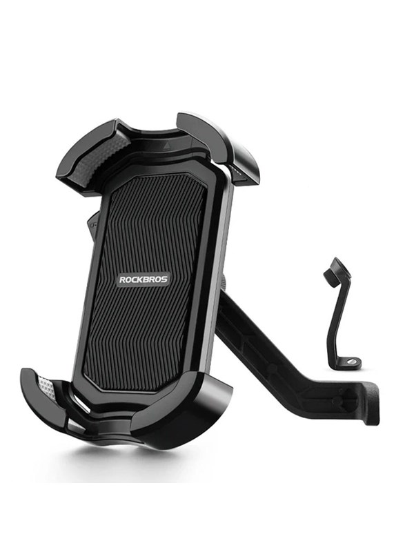 Rockbros 25210032005 Motorcycle Phone Holder for Mirror - Black