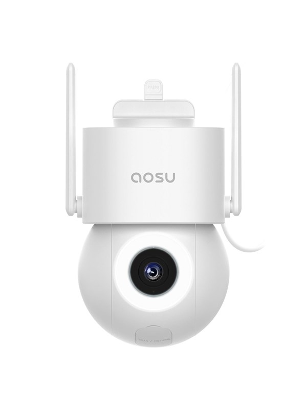 AOSU SecurityCam D1 SE - 3K Beveiligingscamera - 360° Zicht - Bedraad