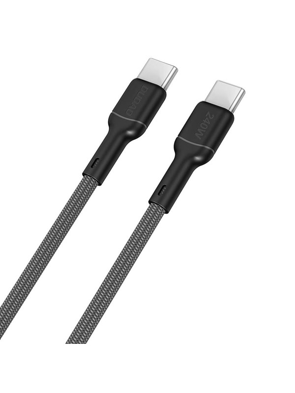 Dudao L9C Max 240W PD USB-C - USB-C 2m cable - black