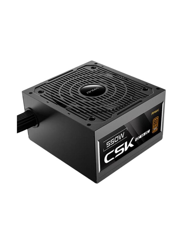 Antec CSK550DC - power supply - 550 Watt Voeding - 550 Watt - 120 mm - ATX 2.52 - 80 Plus 80 PLUS Bronze