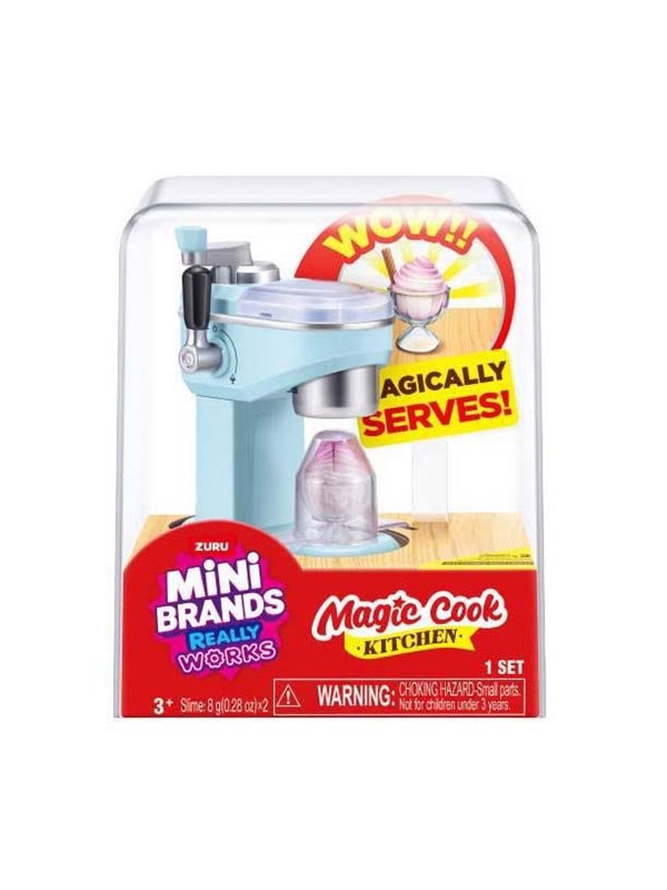 ZURU Mini Brands Really Works - Magic Cook Kitchen Capsule Series 1 - Ijs maker