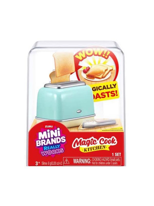 Zuru speelgoed broodrooster mini keuken UV-licht echt werkend.