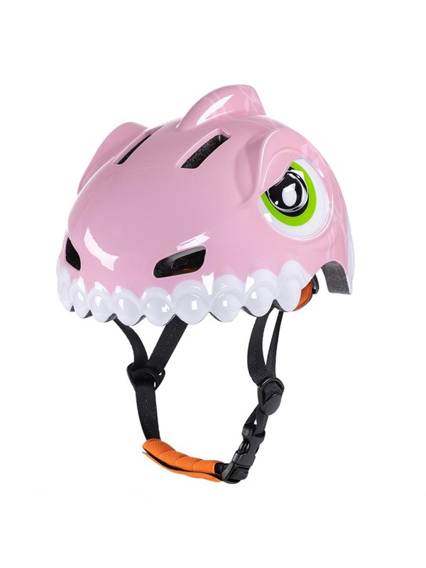 Wozinsky Children's Bicycle Helmet Dinosaur Motif 52-56 cm - Pink