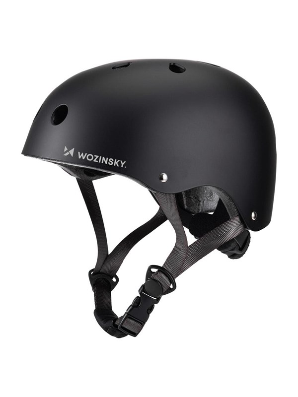 Wozinsky Lightweight BMX Bicycle Helmet/Scooter 54-58 cm - Black