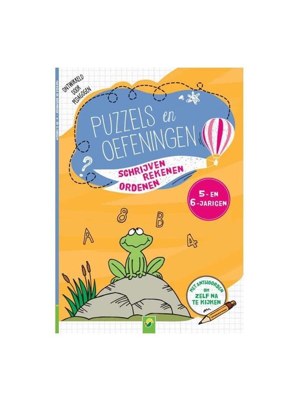 Puzzles and Exercises - 5-6 Years (NL)
