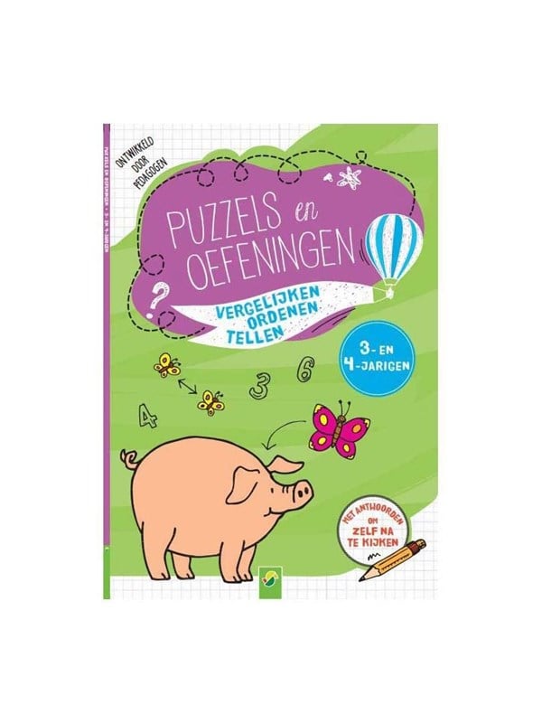 Puzzles and Exercises - 3-4 Years (NL)