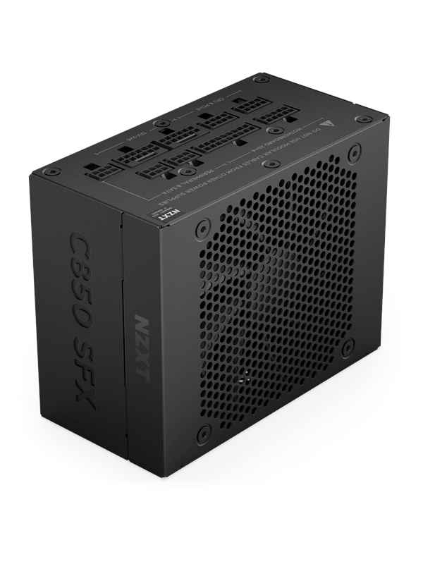 NZXT C850 SFX Voeding - 850 Watt - 92 mm - ATX 3.1 - 80 Plus 80 PLUS Gold