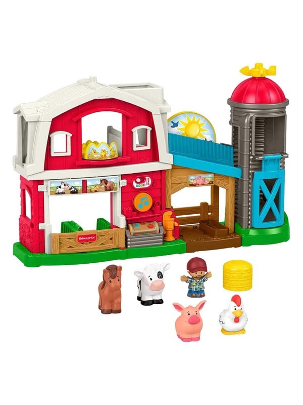 Fisher-Price Little People dierenverzorgingsboerderij speelset - 54 x 33 cm, meerkleurig