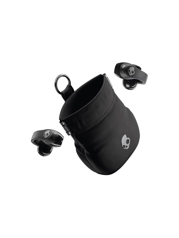 Skullcandy Push 720 Open True Wireless Oortjes - Open-Ear Oordopjes - Clip-on Design - Draadloze Oplaadhoes - Zwart