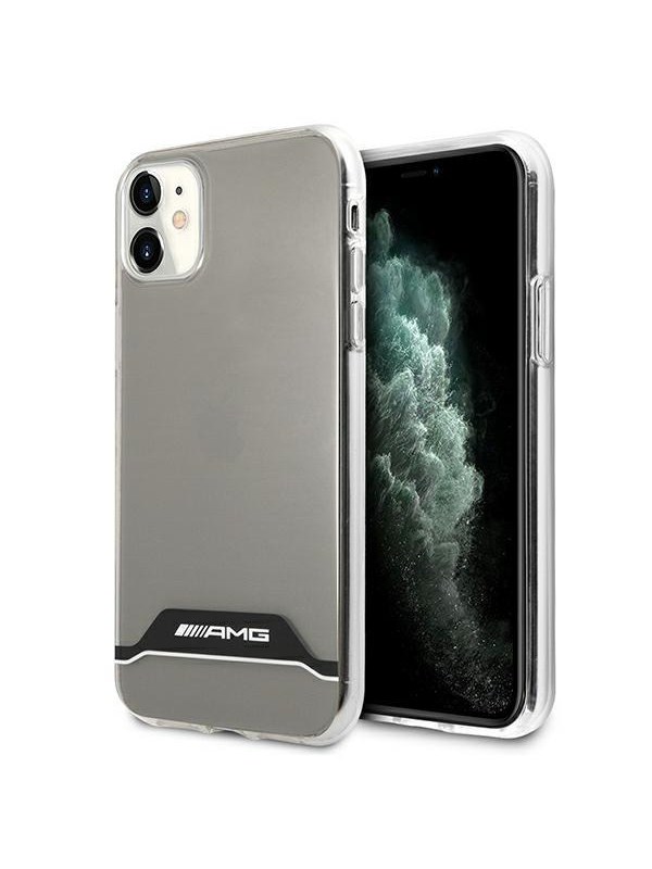 Mercedes-AMG Horizontal Line Back Cover - Geschikt voor Apple iPhone 11 (6.1'') - Transparant