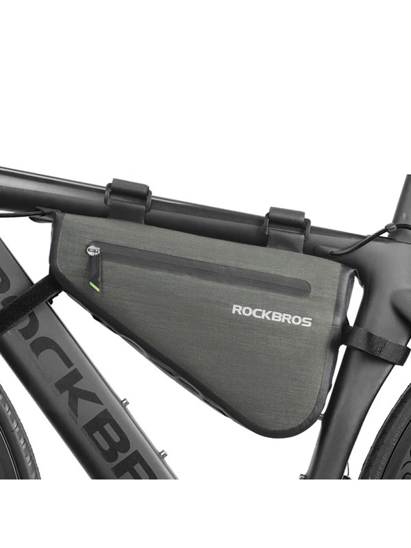 Rockbros AS-017 bicycle frame bag 5 l - dark green